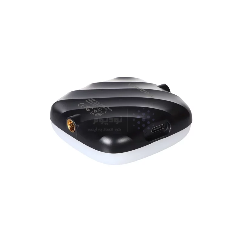 چراغ سلفی شارژی با گیره اتصال به موبایل و تبلت VIPLATINA مدل VL12 - مشکی (گارانتی 18 ماه تعویض نیکان همراه) - تصویر 5
