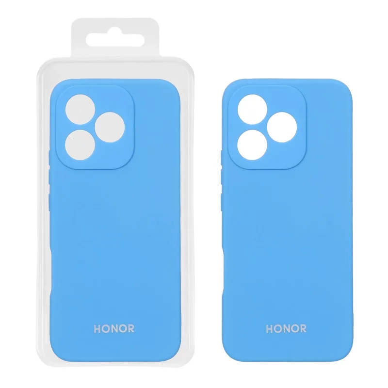 قاب نیو سیلیکون محافظ لنزدار RFF مدل Honor 400 Lite - آبی (پک دار) - تصویر 2