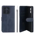 کیف موبایل مگنتی Crystal داخل مخمل Honor X6b - سرمه ای