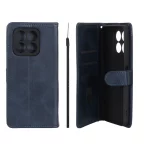 کیف موبایل مگنتی Crystal داخل مخمل Honor X8a - سرمه ای