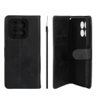 کیف موبایل مگنتی Crystal داخل مخمل Honor X8a - مشکی