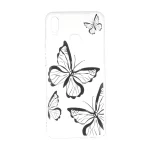 قاب پشت سخت شفاف طرح دار Huawei Y9 2019 - طرح 928