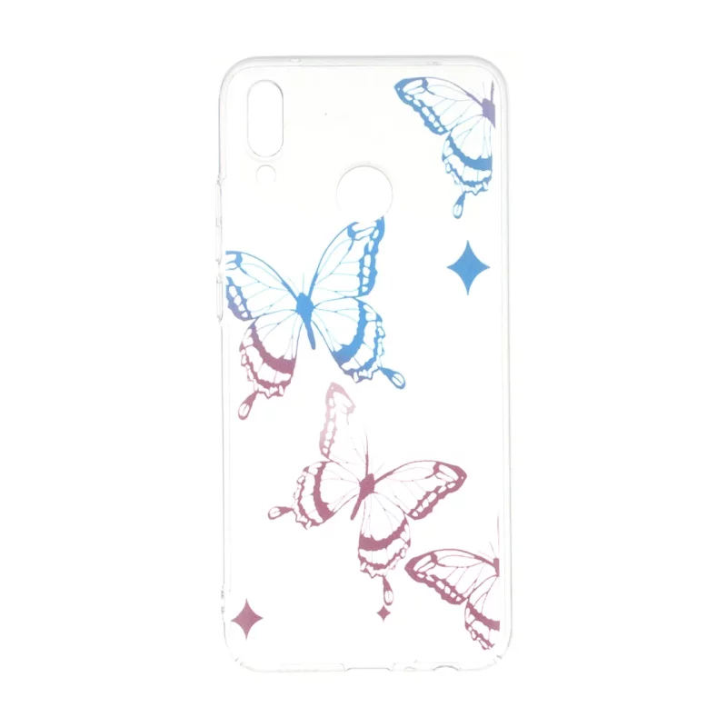 قاب پشت سخت شفاف طرح دار Huawei Y9 2019 - طرح 936 - تصویر 2