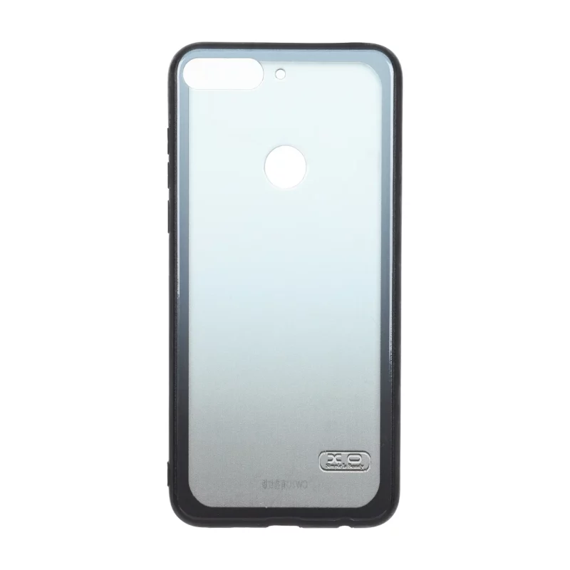 قاب XO مات دو رنگ Huawei Y7 2018 / Y7 Prime 2018 - مشکی طوسی - تصویر 2