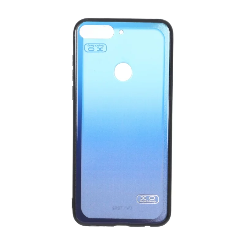 قاب XO مات دو رنگ Huawei Y7 2018 / Y7 Prime 2018 - سرمه ای آبی - تصویر 2