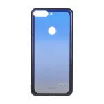 قاب XO مات دو رنگ Huawei Y7 2018 / Y7 Prime 2018 - مشکی سرمه ای