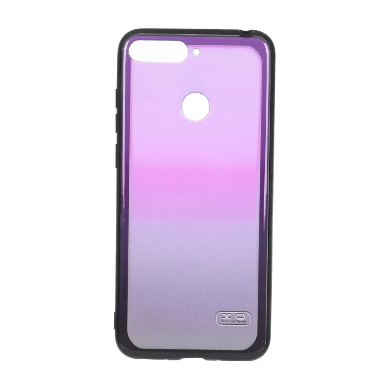قاب XO مات دو رنگ Huawei Y6 (2018) / Y6 Prime (2018) - بنفش - تصویر 2