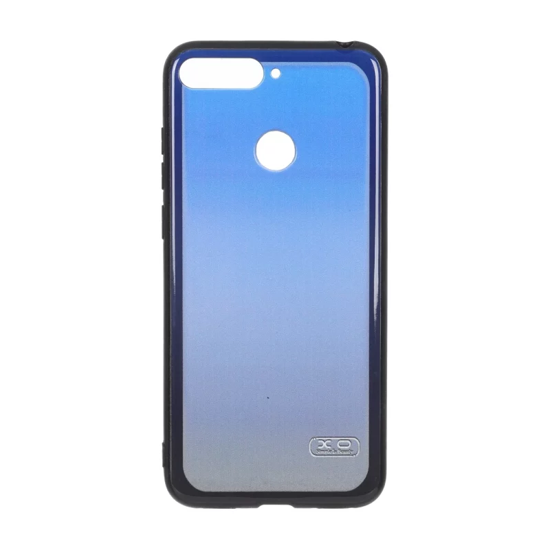 قاب XO مات دو رنگ Huawei Y6 (2018) / Y6 Prime (2018) - مشکی سرمه ای - تصویر 2