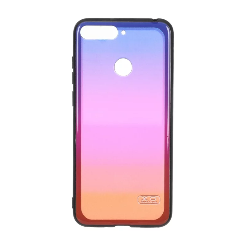 قاب XO مات دو رنگ Huawei Y6 (2018) / Y6 Prime (2018) - قرمز بنفش - تصویر 2