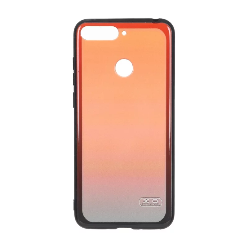 قاب XO مات دو رنگ Huawei Y6 (2018) / Y6 Prime (2018) - قهوه ای قرمز - تصویر 2