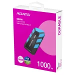 هارد اکسترنال ADATA SSD USB3.2 مدل SD820 ظرفیت 1TB - مشکی آبی (گارانتی آونگ) - تصویر 7