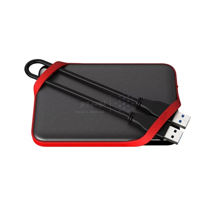 هارد اکسترنال Silicon Power USB3.2 مدل Armor A62 ظرفیت 5TB - مشکی قرمز (گارانتی متین) - تصویر 4