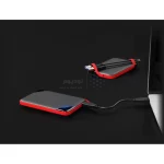 هارد اکسترنال Silicon Power USB3.2 مدل Armor A62 ظرفیت 5TB - مشکی قرمز (گارانتی متین) - تصویر 6
