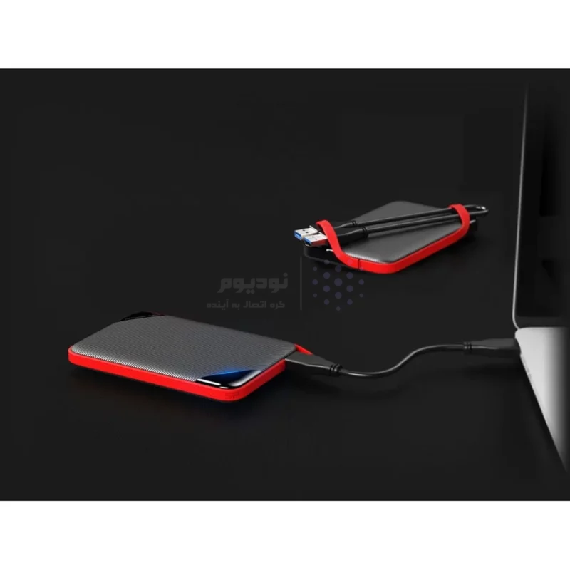 هارد اکسترنال Silicon Power USB3.2 مدل Armor A62 ظرفیت 5TB - مشکی قرمز (گارانتی متین) - تصویر 6