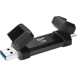 هارد Silicon Power Portbale SSD DS72 USB3.2 Type-C - 2TB - مشکی (گارانتی متین) - تصویر 4