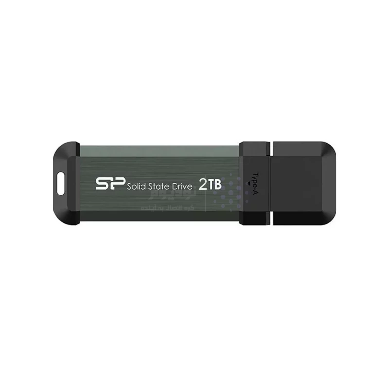 هارد Silicon Power Portbale SSD MS70 USB3.2 Type-C - 2TB - مشکی (گارانتی متین) - تصویر 3