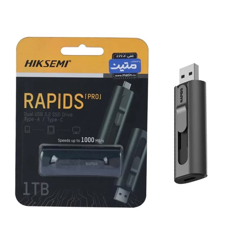 هارد Hiksemi SSD مدل RAPIDS PRO ظرفیت 1TB - سبز تیره (گارانتی متین) - تصویر 2