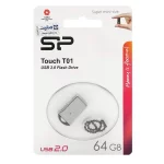 Silicon Power Touch T01 USB2.0 Flash Memory-64GB(گارانتی متین