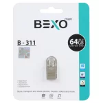 BEXO B-311 USB2.0 Flash Memory - 64GB (گارانتی داده پردازی آواتک) نقره ای