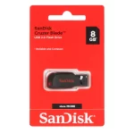SanDisk Cruzer Blade USB2.0 Flash Memory - 8GB (گارانتی سازگار ارقام)