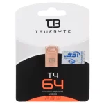 TRUEBYTE T4 USB2.0 Flash Memory - 64GB رزگلد (گارانتی مادام العمر شرکت آی تین)