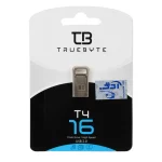 TRUEBYTE T4 USB2.0 Flash Memory - 16GB نقره ای (گارانتی مادام العمر شرکت آی تین)