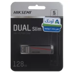 Hiksemi DUAL Slim USB3.2 Type-C Flash Memory - 128GB (گارانتی آونگ)