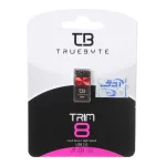 TRUEBYTE TRIM USB2.0 Flash Memory - 8GB نقره ای قرمز (گارانتی مادام العمر شرکت آی تین)