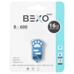 BEXO B-600 USB2.0 Flash Memory-16GB (گارانتی داده پردازی آواتک) آبی کاربنی