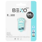 BEXO B-600 USB2.0 Flash Memory-64GB (گارانتی داده پردازی آواتک) آبی روشن