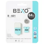 BEXO B-601 USB2.0 Flash Memory-64GB (گارانتی داده پردازی آواتک) آبی روشن