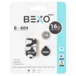 BEXO B-604 USB2.0 Flash Memory-16GB (گارانتی داده پردازی آواتک) مشکی