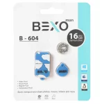 BEXO B-604 USB2.0 Flash Memory-16GB (گارانتی داده پردازی آواتک) آبی کاربنی