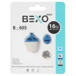 BEXO B-605 USB2.0 Flash Memory-16GB (گارانتی داده پردازی آواتک) آبی کاربنی