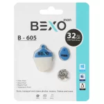 BEXO B-605 USB2.0 Flash Memory-32GB (گارانتی داده پردازی آواتک) آبی کاربنی