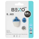 BEXO B-605 USB2.0 Flash Memory-64GB (گارانتی داده پردازی آواتک) آبی کاربنی