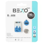 BEXO B-606 USB2.0 Flash Memory-16GB (گارانتی داده پردازی آواتک) آبی کاربنی