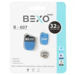 BEXO B-607 USB2.0 Flash Memory-32GB (گارانتی داده پردازی آواتک) آبی کاربنی