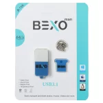 BEXO B-710 USB3.1 Flash Memory-64GB (گارانتی داده پردازی آواتک) آبی کاربنی