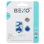 BEXO B-713 USB3.1 Flash Memory-32GB (گارانتی داده پردازی آواتک) آبی کاربنی