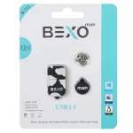 BEXO B-713 USB3.1 Flash Memory-32GB (گارانتی داده پردازی آواتک) مشکی