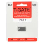 T-GATE T101 USB2.0 Flash Memory - 16GB - مشکی (گارانتی آسان سرویس)