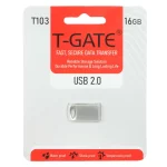 T-GATE T103 USB2.0 Flash Memory - 16GB - نقره ای (گارانتی آسان سرویس)