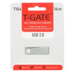 T-GATE T104 USB2.0 Flash Memory - 16GB - نقره ای (گارانتی آسان سرویس)