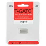 T-GATE T110 USB2.0 Flash Memory - 16GB - نقره ای (گارانتی آسان سرویس)
