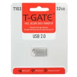 T-GATE T103 USB2.0 Flash Memory - 32GB - نقره ای (گارانتی آسان سرویس)