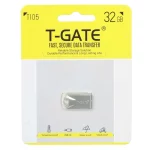 T-GATE T105 USB2.0 Flash Memory - 32GB - نقره ای (گارانتی آسان سرویس)