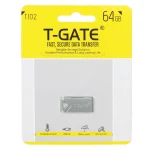 T-GATE T102 USB2.0 Flash Memory - 64GB - نقره ای (گارانتی آسان سرویس)
