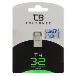 TRUEBYTE T4 USB2.0 Flash Memory - 32GB نقره ای (گارانتی مادام العمر شرکت آی تین)