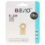 BEXO B-329 USB2.0 Flash Memory - 16GB (گارانتی داده پردازی آواتک) طلایی